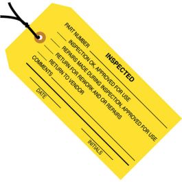 Dg Inspection Tag 4 3/4