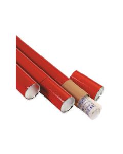 3" x 42" Red Telescoping Mailing Tubes